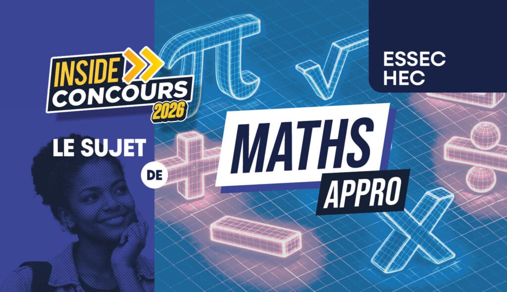 sujet maths approfondies HEC ESSEC 2026