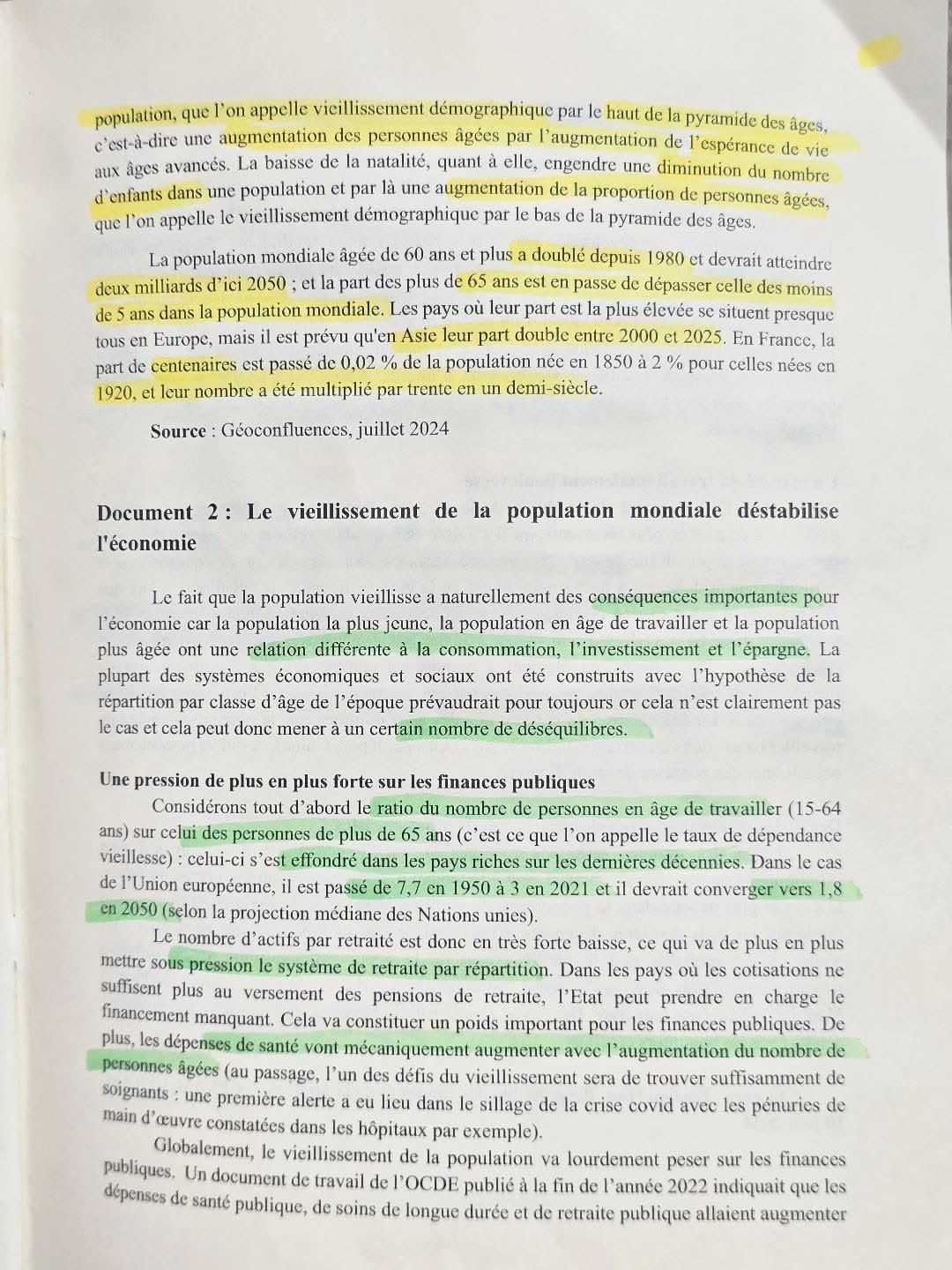 sujet éco-droit 2026 essec