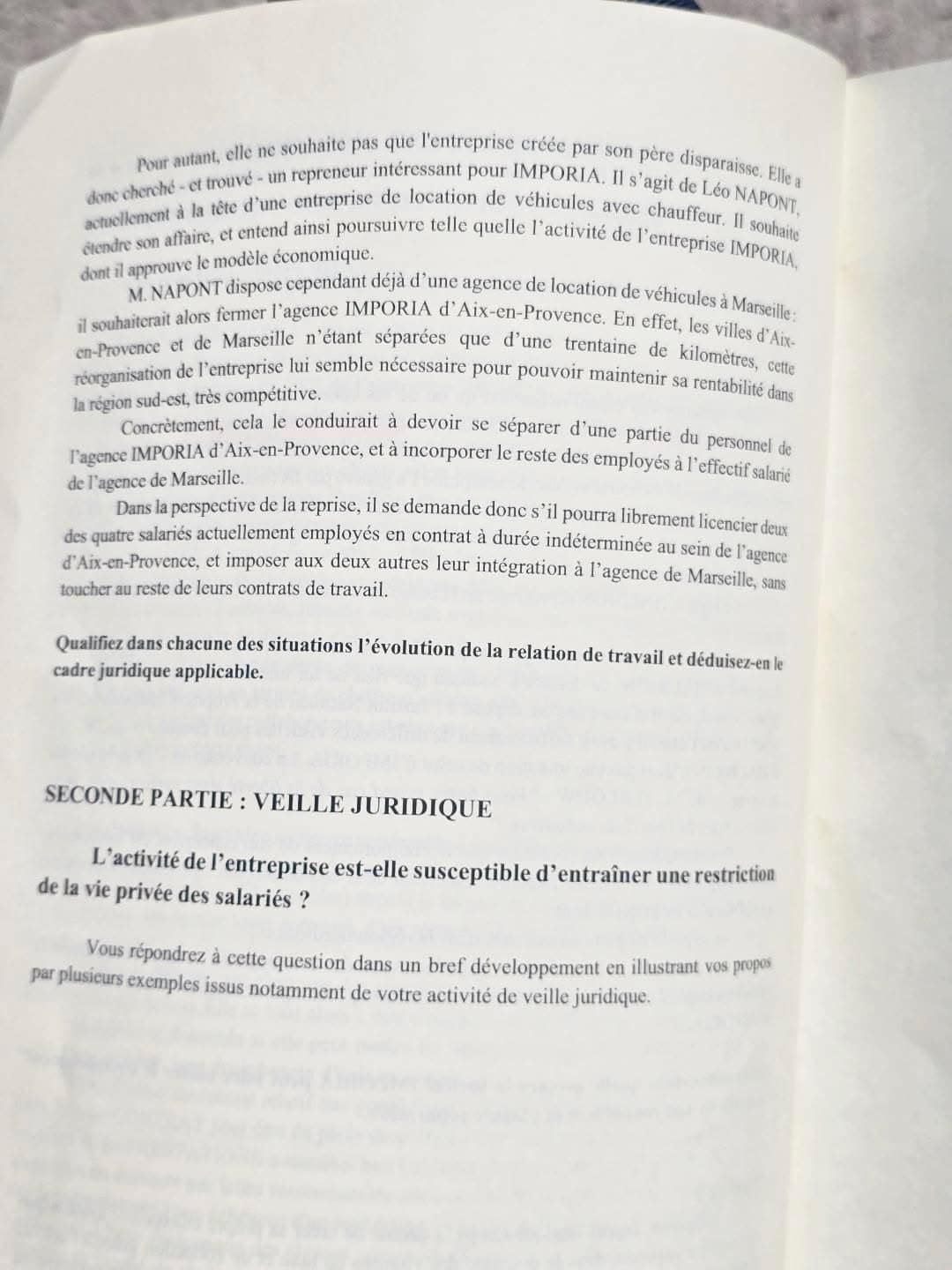 sujet éco-droit 2026 essec