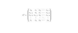 matrices circulantes