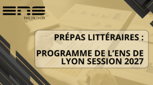 Image article programme ENS Lyon 2027