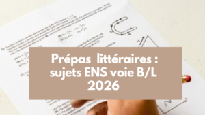 Image article sujets admissibilité B/L 2026