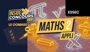 Corrigé maths appliquées HEC 2026