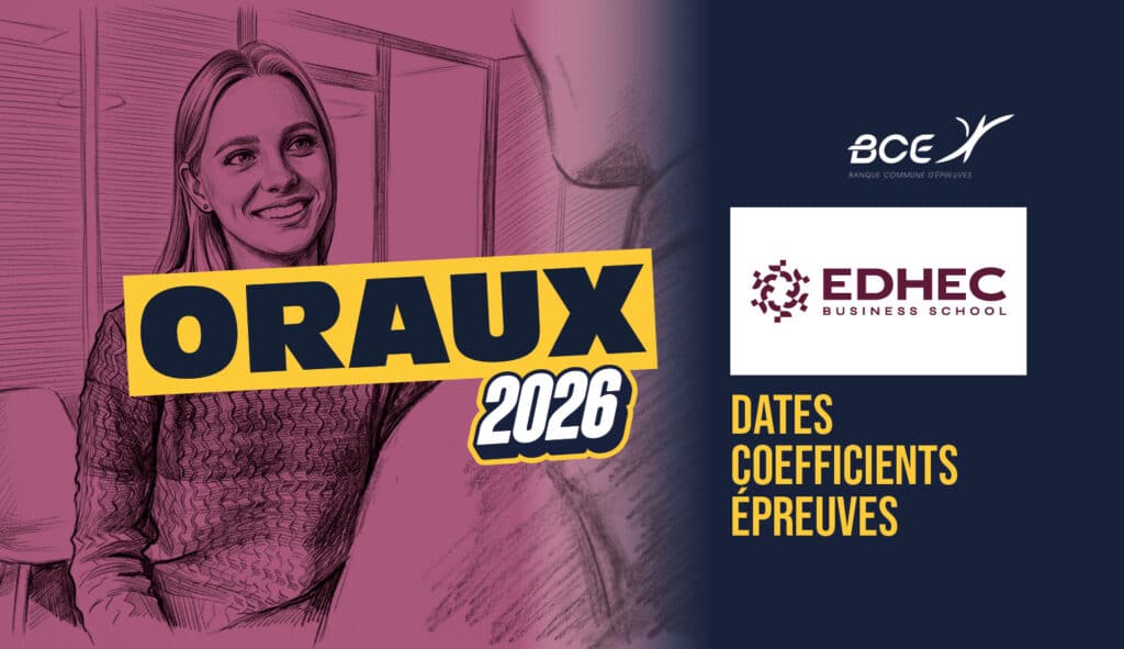 Oraux EDHEC 2026