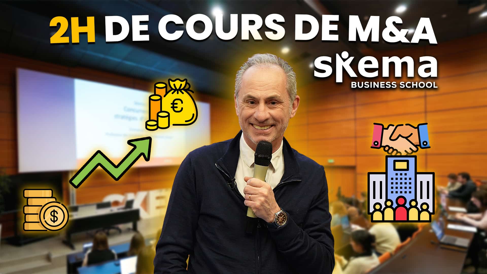 Deux heures de cours d'économie à SKEMA (avec E. Combe)