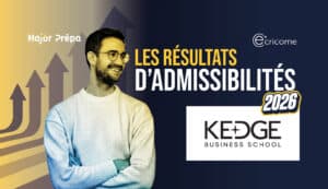 Résultats d'admissibilités KEDGE 2026