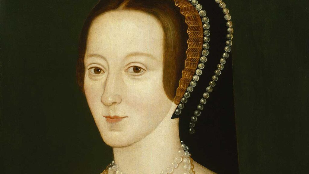 Portrait d'Anne Boleyn, deuxième épouse d'Henri VIII et reine d'Angleterre