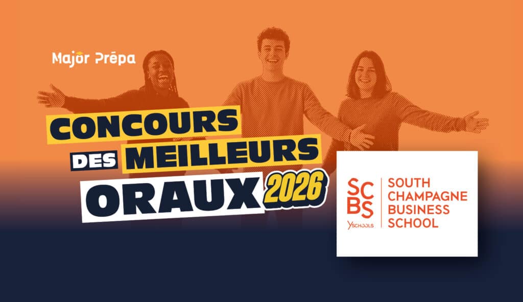 Concours des meilleurs oraux 2026 : SCBS