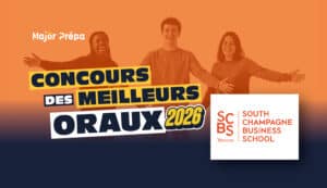 Concours des meilleurs oraux 2026 : SCBS