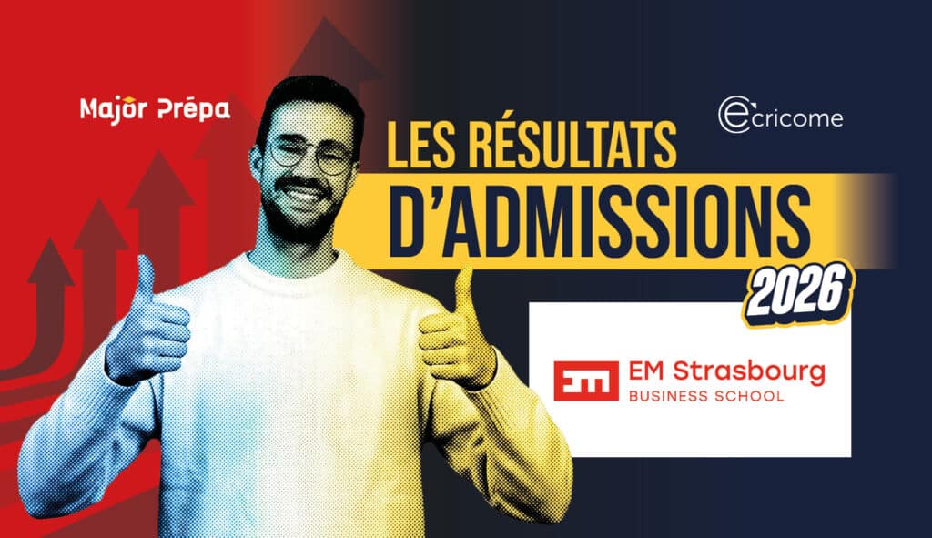 Résultats d'admission EM Strasbourg 2026