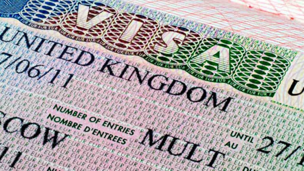 Visa United Kingdom illustrant les conditions d'entrée liées à l'immigration au Royaume-Uni