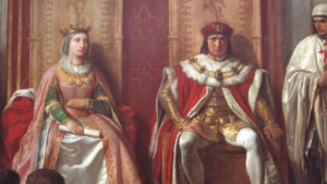 Portrait des Rois Catholiques Isabelle et Ferdinand, figures clés de l'histoire de l'Espagne