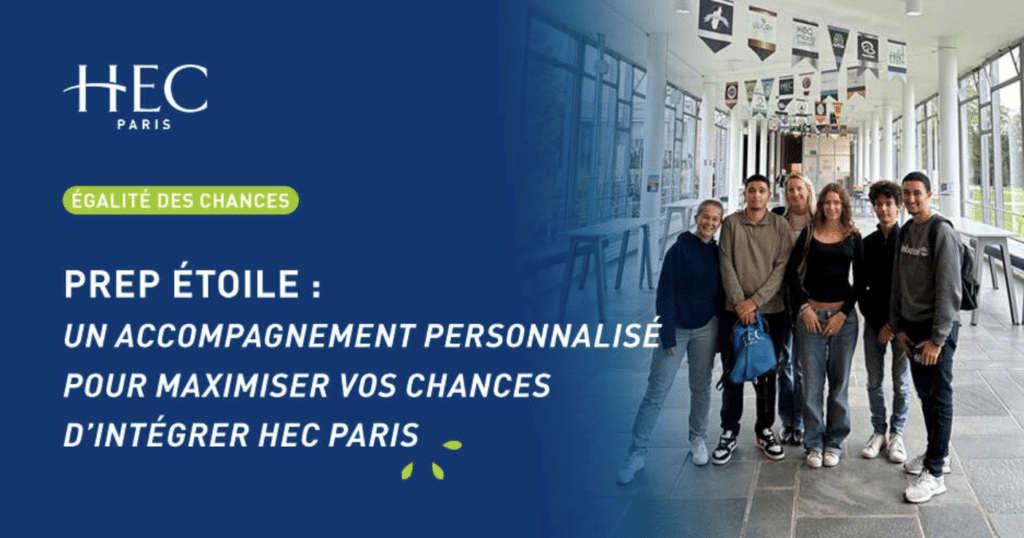 HEC Paris : 9 étudiants boursiers de PREP Étoile intégreront l'École à la rentrée 2026