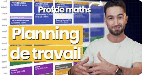  Le planning de travail PARFAIT en prépa