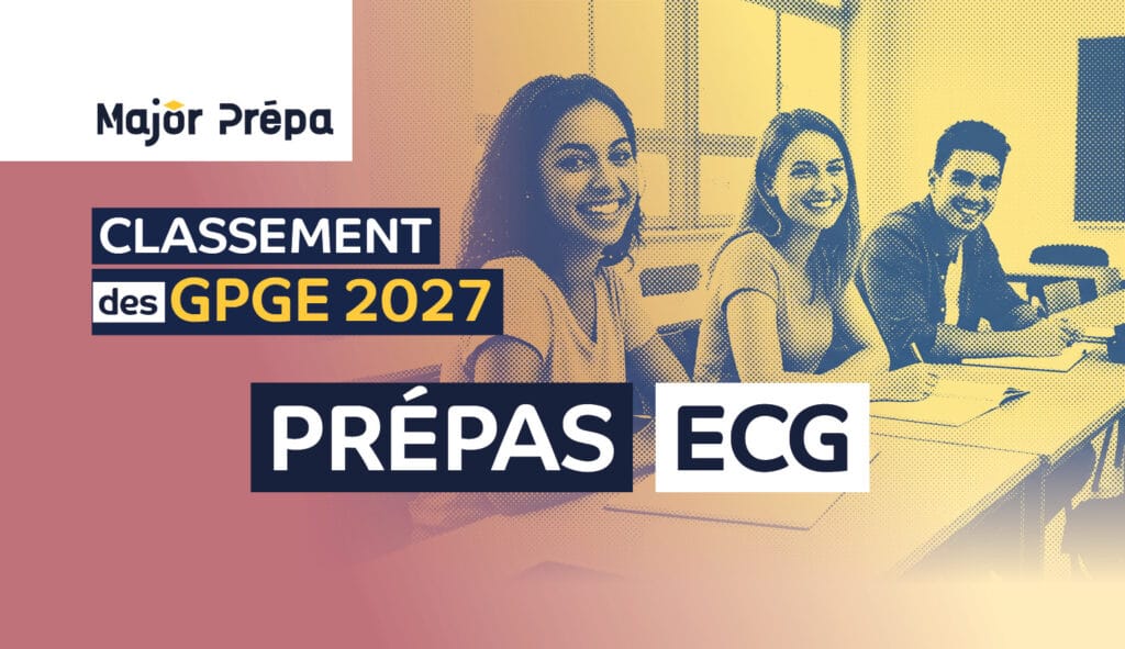 Classement des prépas ECG 2027