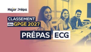 Classement des prépas ECG 2027